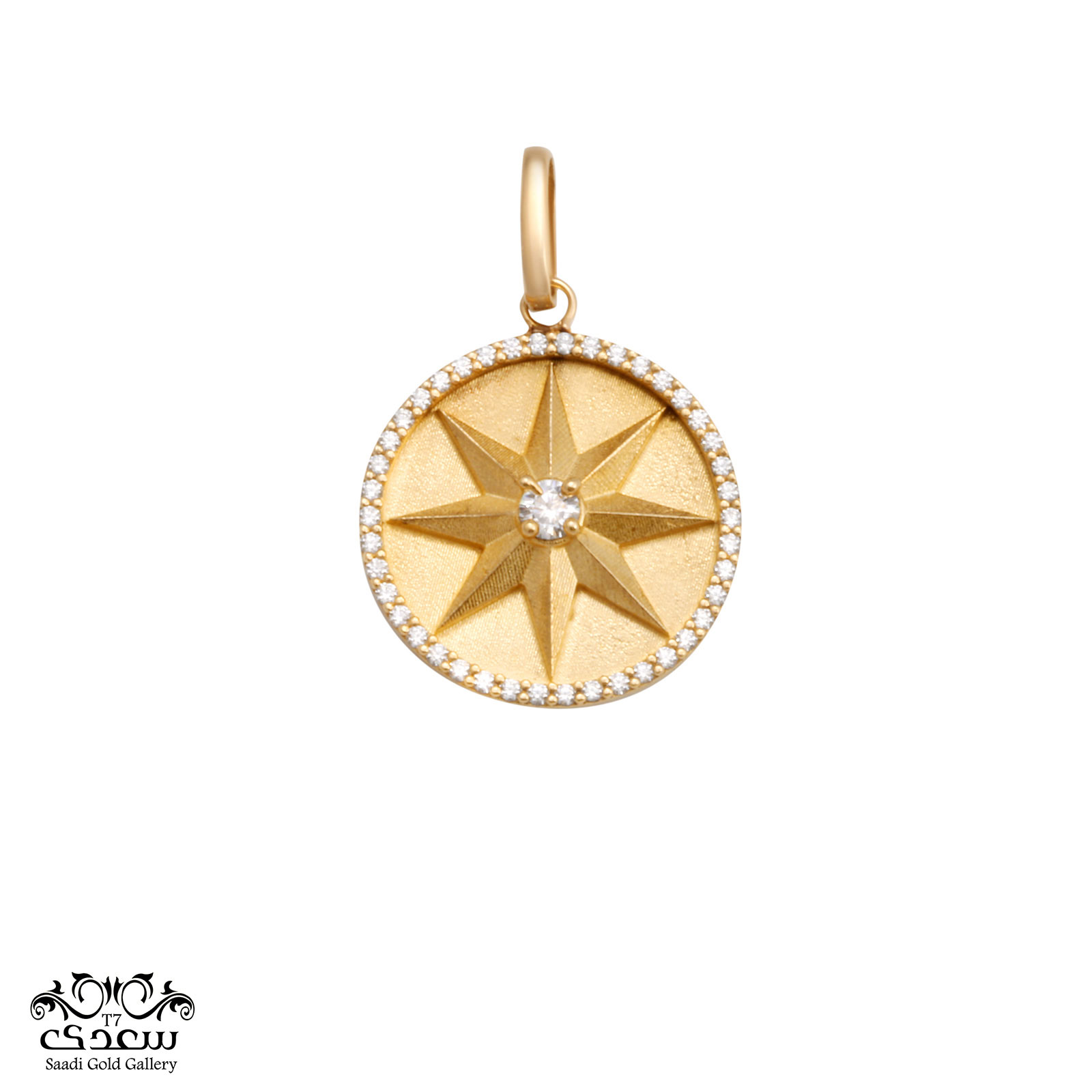 golden pendant